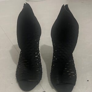 Vince Camuto Black Heeled Boots